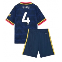 Arsenal Ben White #4 Bortatröja Barn 2026-27 Kortärmad (+ Korta byxor)